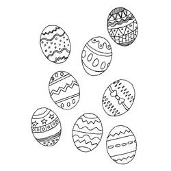 Dibujo para colorear: Pascua (Fiestas y Celebraciones) #54357 - Dibujos para Colorear e Imprimir Gratis