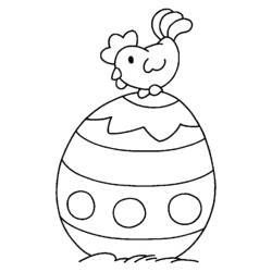 Dibujo para colorear: Pascua (Fiestas y Celebraciones) #54388 - Dibujos para Colorear e Imprimir Gratis