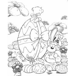 Dibujo para colorear: Pascua (Fiestas y Celebraciones) #54400 - Dibujos para Colorear e Imprimir Gratis