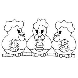 Dibujo para colorear: Pascua (Fiestas y Celebraciones) #54422 - Dibujos para Colorear e Imprimir Gratis