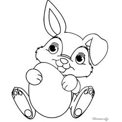 Dibujo para colorear: Pascua (Fiestas y Celebraciones) #54470 - Dibujos para Colorear e Imprimir Gratis