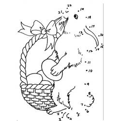 Dibujo para colorear: Pascua (Fiestas y Celebraciones) #54596 - Dibujos para Colorear e Imprimir Gratis