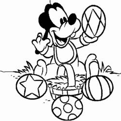 Dibujo para colorear: Pascua (Fiestas y Celebraciones) #54613 - Dibujos para Colorear e Imprimir Gratis