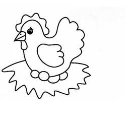 Dibujo para colorear: Pascua (Fiestas y Celebraciones) #54624 - Dibujos para Colorear e Imprimir Gratis