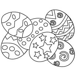Dibujo para colorear: Pascua (Fiestas y Celebraciones) #54708 - Dibujos para Colorear e Imprimir Gratis