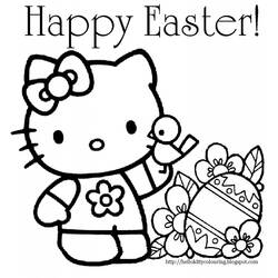 Dibujo para colorear: Pascua (Fiestas y Celebraciones) #54730 - Dibujos para Colorear e Imprimir Gratis