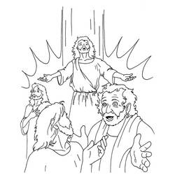Dibujo para colorear: Pentecostés (Fiestas y Celebraciones) #181344 - Dibujos para Colorear e Imprimir Gratis