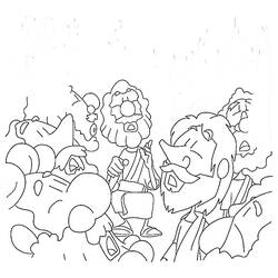 Dibujos para colorear: Pentecostés - Dibujos para Colorear e Imprimir Gratis