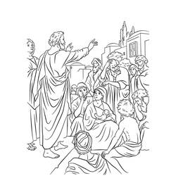 Dibujo para colorear: Pentecostés (Fiestas y Celebraciones) #181359 - Dibujos para Colorear e Imprimir Gratis