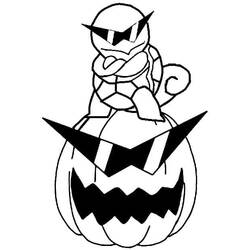 Dibujo para colorear: Pokémon de Halloween (Fiestas y Celebraciones) #203921 - Dibujos para Colorear e Imprimir Gratis