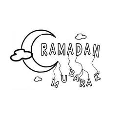 Dibujos para colorear: Ramadán - Dibujos para Colorear e Imprimir Gratis