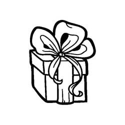 Dibujo para colorear: Regalo (Fiestas y Celebraciones) #201772 - Dibujos para Colorear e Imprimir Gratis