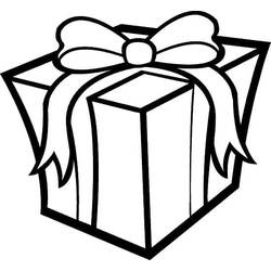 Dibujo para colorear: Regalo (Fiestas y Celebraciones) #201779 - Dibujos para Colorear e Imprimir Gratis