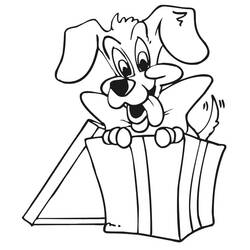 Dibujo para colorear: Regalo (Fiestas y Celebraciones) #201793 - Dibujos para Colorear e Imprimir Gratis
