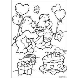 Dibujo para colorear: Aniversario (Fiestas y ocasiones especiales) #57072 - Dibujos para Colorear e Imprimir Gratis