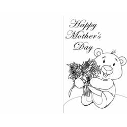 Dibujo para colorear: Día de la Madre (Fiestas y ocasiones especiales) #129964 - Dibujos para Colorear e Imprimir Gratis