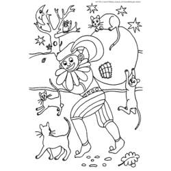 Dibujo para colorear: Día de San Nicolás (Fiestas y ocasiones especiales) #59300 - Dibujos para Colorear e Imprimir Gratis