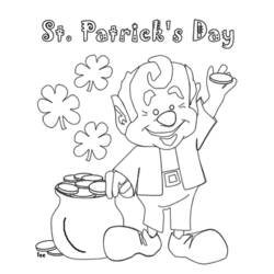 Dibujo para colorear: Día de San Patricio (Fiestas y ocasiones especiales) #57974 - Dibujos para colorear