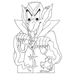 Dibujo para colorear: Halloween (Fiestas y ocasiones especiales) #55155 - Dibujos para Colorear e Imprimir Gratis