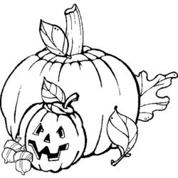 Dibujo para colorear: Halloween (Fiestas y ocasiones especiales) #55207 - Dibujos para Colorear e Imprimir Gratis