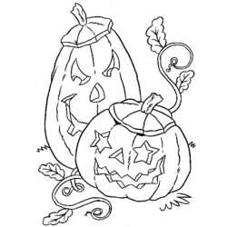 Dibujo para colorear: Halloween (Fiestas y ocasiones especiales) #55242 - Dibujos para Colorear e Imprimir Gratis