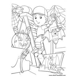 Dibujo para colorear: Halloween (Fiestas y ocasiones especiales) #55286 - Dibujos para Colorear e Imprimir Gratis