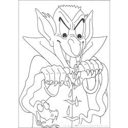 Dibujo para colorear: Halloween (Fiestas y ocasiones especiales) #55303 - Dibujos para Colorear e Imprimir Gratis