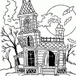 Dibujo para colorear: Halloween (Fiestas y ocasiones especiales) #55309 - Dibujos para Colorear e Imprimir Gratis