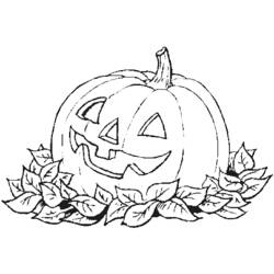 Dibujo para colorear: Halloween (Fiestas y ocasiones especiales) #55317 - Dibujos para Colorear e Imprimir Gratis