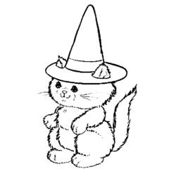 Dibujo para colorear: Halloween (Fiestas y ocasiones especiales) #55322 - Dibujos para Colorear e Imprimir Gratis