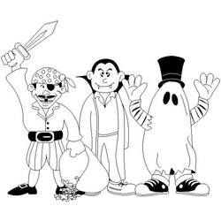 Dibujo para colorear: Halloween (Fiestas y ocasiones especiales) #55338 - Dibujos para Colorear e Imprimir Gratis