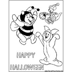 Dibujo para colorear: Halloween (Fiestas y ocasiones especiales) #55363 - Dibujos para Colorear e Imprimir Gratis