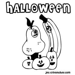 Dibujo para colorear: Halloween (Fiestas y ocasiones especiales) #55382 - Dibujos para Colorear e Imprimir Gratis