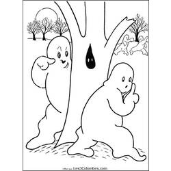 Dibujo para colorear: Halloween (Fiestas y ocasiones especiales) #55425 - Dibujos para Colorear e Imprimir Gratis