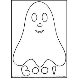 Dibujo para colorear: Halloween (Fiestas y ocasiones especiales) #55458 - Dibujos para Colorear e Imprimir Gratis
