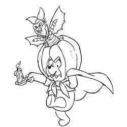 Dibujo para colorear: Halloween (Fiestas y ocasiones especiales) #55488 - Dibujos para Colorear e Imprimir Gratis