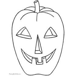 Dibujo para colorear: Halloween (Fiestas y ocasiones especiales) #55526 - Dibujos para Colorear e Imprimir Gratis