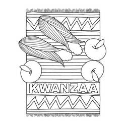 Dibujo para colorear: Kwanzaa (Fiestas y ocasiones especiales) #60422 - Dibujos para Colorear e Imprimir Gratis