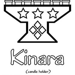 Dibujo para colorear: Kwanzaa (Fiestas y ocasiones especiales) #60475 - Dibujos para Colorear e Imprimir Gratis