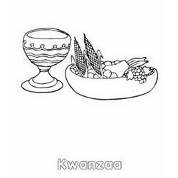 Dibujo para colorear: Kwanzaa (Fiestas y ocasiones especiales) #60510 - Dibujos para Colorear e Imprimir Gratis