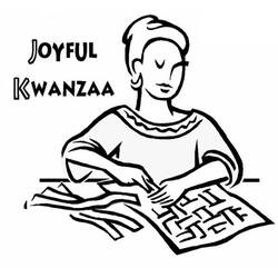 Dibujo para colorear: Kwanzaa (Fiestas y ocasiones especiales) #60579 - Dibujos para colorear