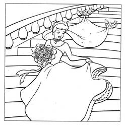 Dibujo para colorear: Matrimonio (Fiestas y ocasiones especiales) #56170 - Dibujos para Colorear e Imprimir Gratis