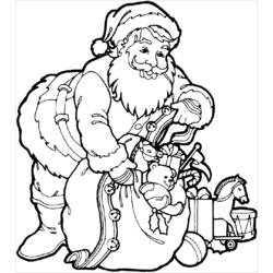 Dibujo para colorear: Navidad (Fiestas y ocasiones especiales) #54751 - Dibujos para Colorear e Imprimir Gratis