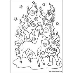 Dibujo para colorear: Navidad (Fiestas y ocasiones especiales) #54752 - Dibujos para Colorear e Imprimir Gratis