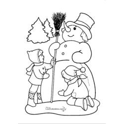 Dibujo para colorear: Navidad (Fiestas y ocasiones especiales) #54770 - Dibujos para Colorear e Imprimir Gratis