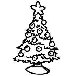 Dibujo para colorear: Navidad (Fiestas y ocasiones especiales) #54786 - Dibujos para Colorear e Imprimir Gratis
