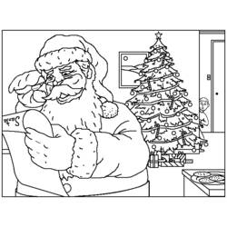 Dibujo para colorear: Navidad (Fiestas y ocasiones especiales) #54799 - Dibujos para Colorear e Imprimir Gratis