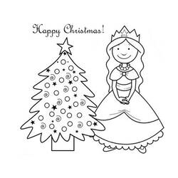 Dibujo para colorear: Navidad (Fiestas y ocasiones especiales) #54817 - Dibujos para Colorear e Imprimir Gratis