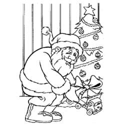 Dibujo para colorear: Navidad (Fiestas y ocasiones especiales) #54819 - Dibujos para Colorear e Imprimir Gratis