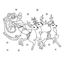Dibujo para colorear: Navidad (Fiestas y ocasiones especiales) #54839 - Dibujos para Colorear e Imprimir Gratis